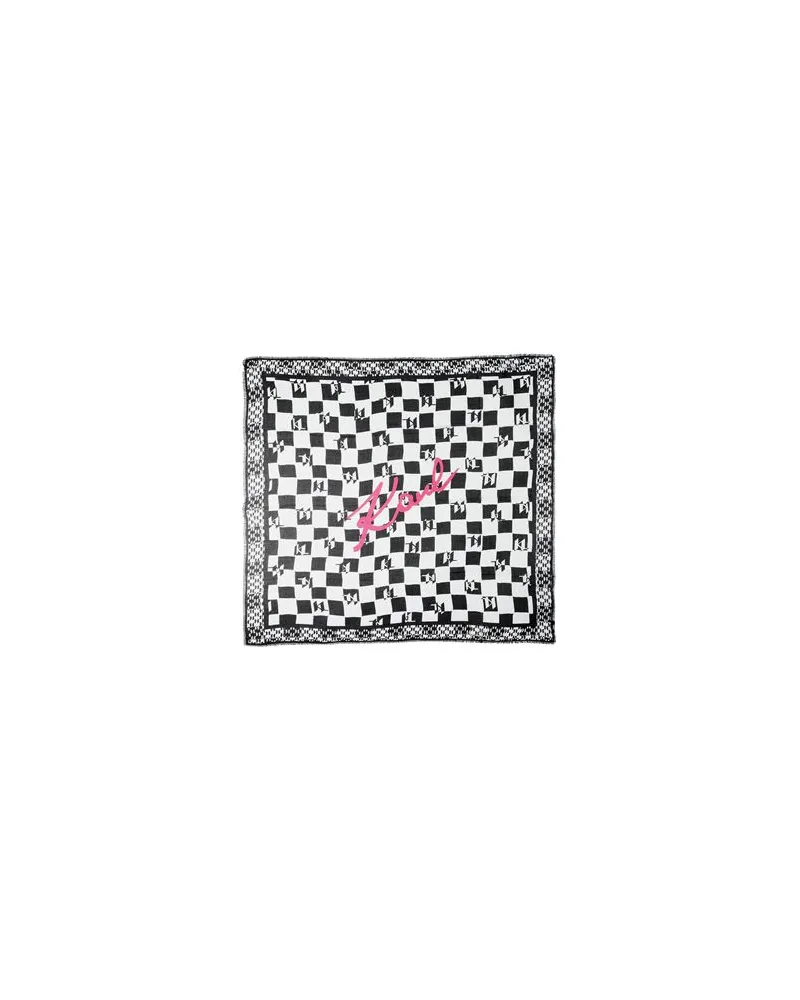 Karl Lagerfeld K/SIGNATURE MODAL SQUARE SCARF - ACCESSOIRES - Schalsauf YOOX.COM Weiß