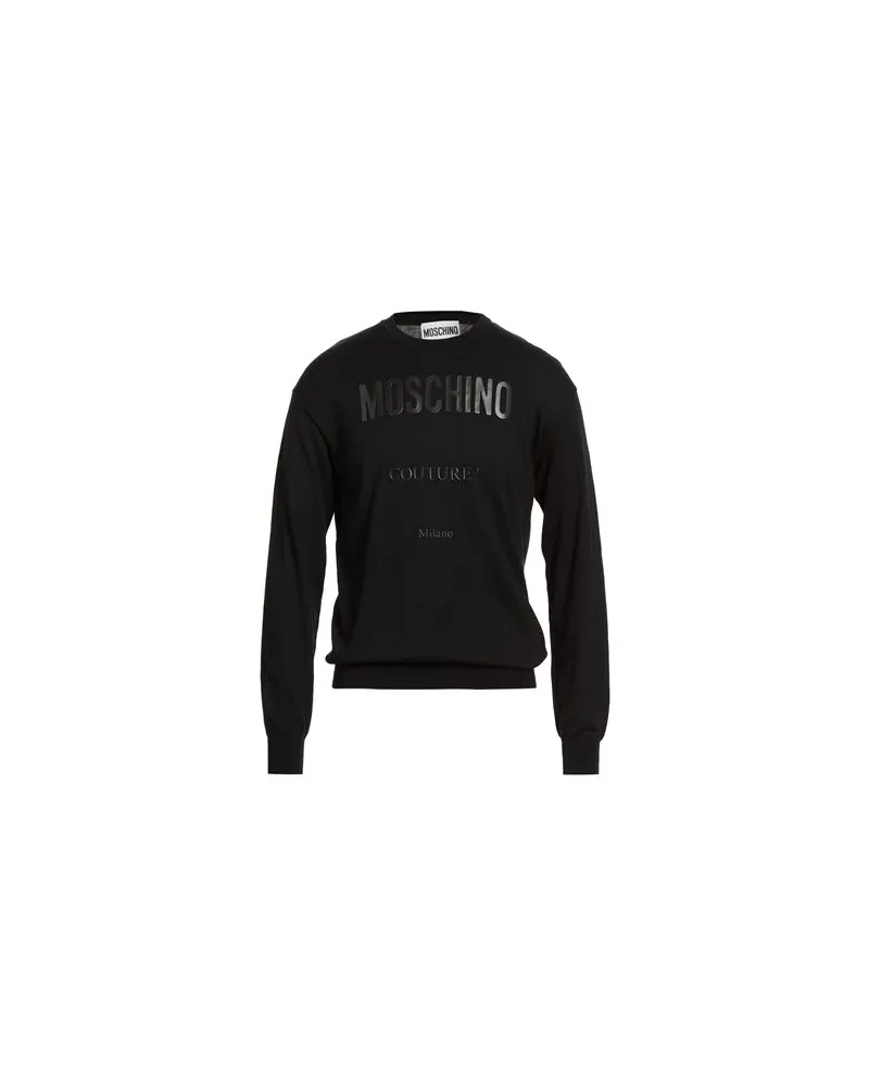 Moschino STRICKWAREN - Pulloverauf YOOX.COM Schwarz