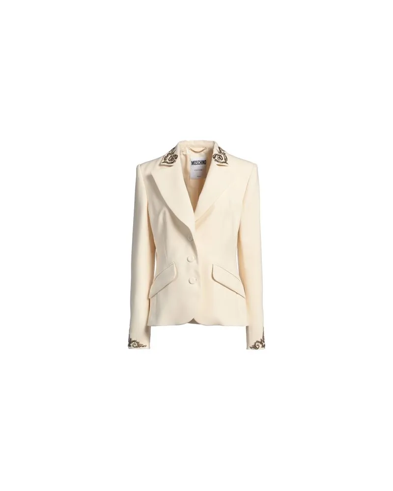 Moschino COUTURE - ANZÜGE und CO-ORDS - Blazersauf YOOX.COM Elfenbein