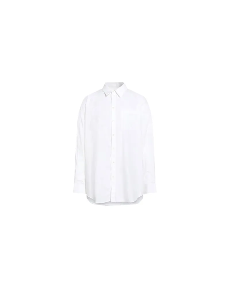 Helmut Lang TOPS - Hemdenauf YOOX.COM Weiß
