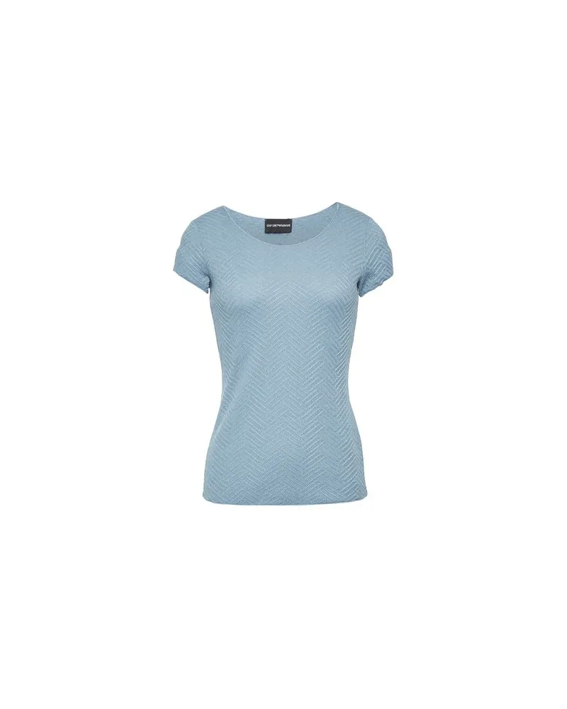 Emporio Armani TOPS - T-shirtsauf YOOX.COM Blau