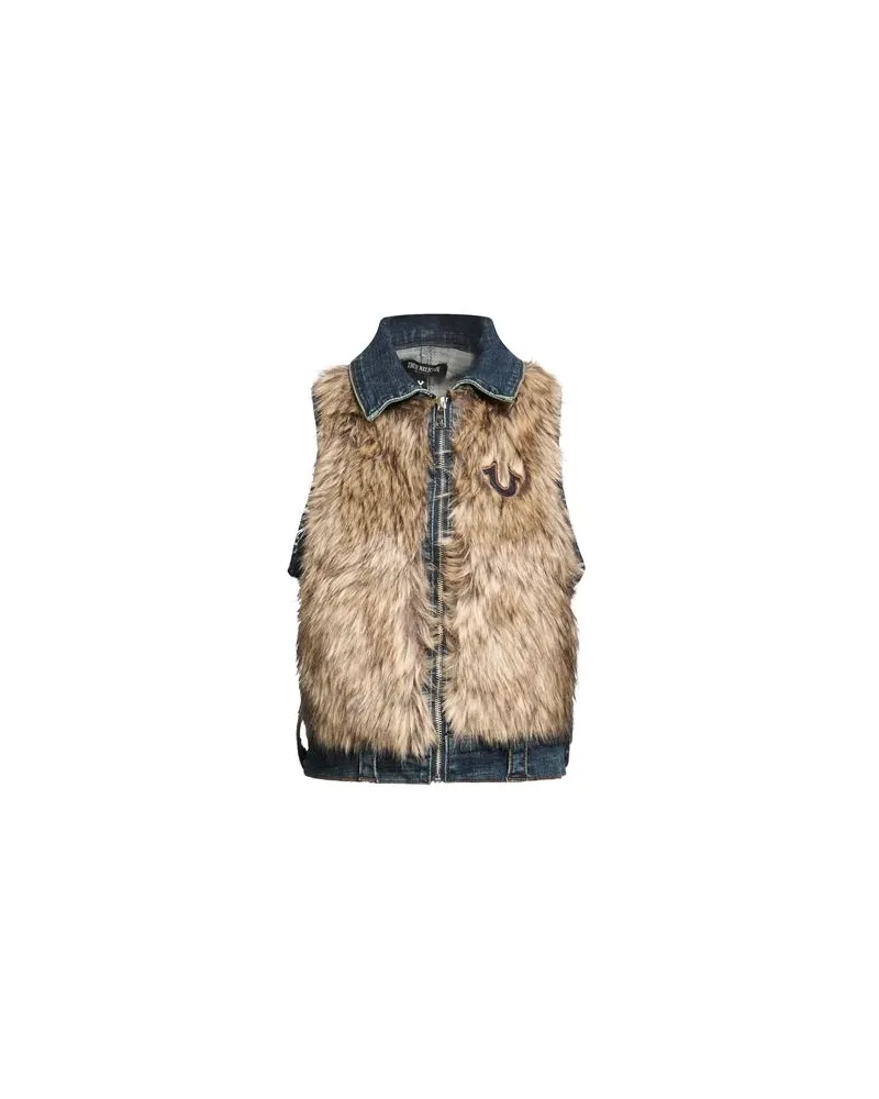 True Religion JACKEN & MÄNTEL - Jeansjacken/Mäntelauf YOOX.COM Blau