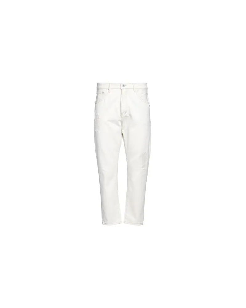 BERNA HOSEN & RÖCKE - Jeanshosenauf YOOX.COM Elfenbein