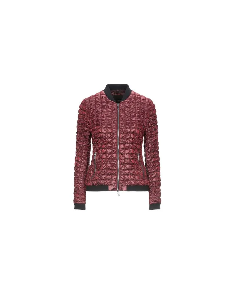 MOORER JACKEN & MÄNTEL - Pufferjacken & Daunenjackenauf YOOX.COM Ziegelrot