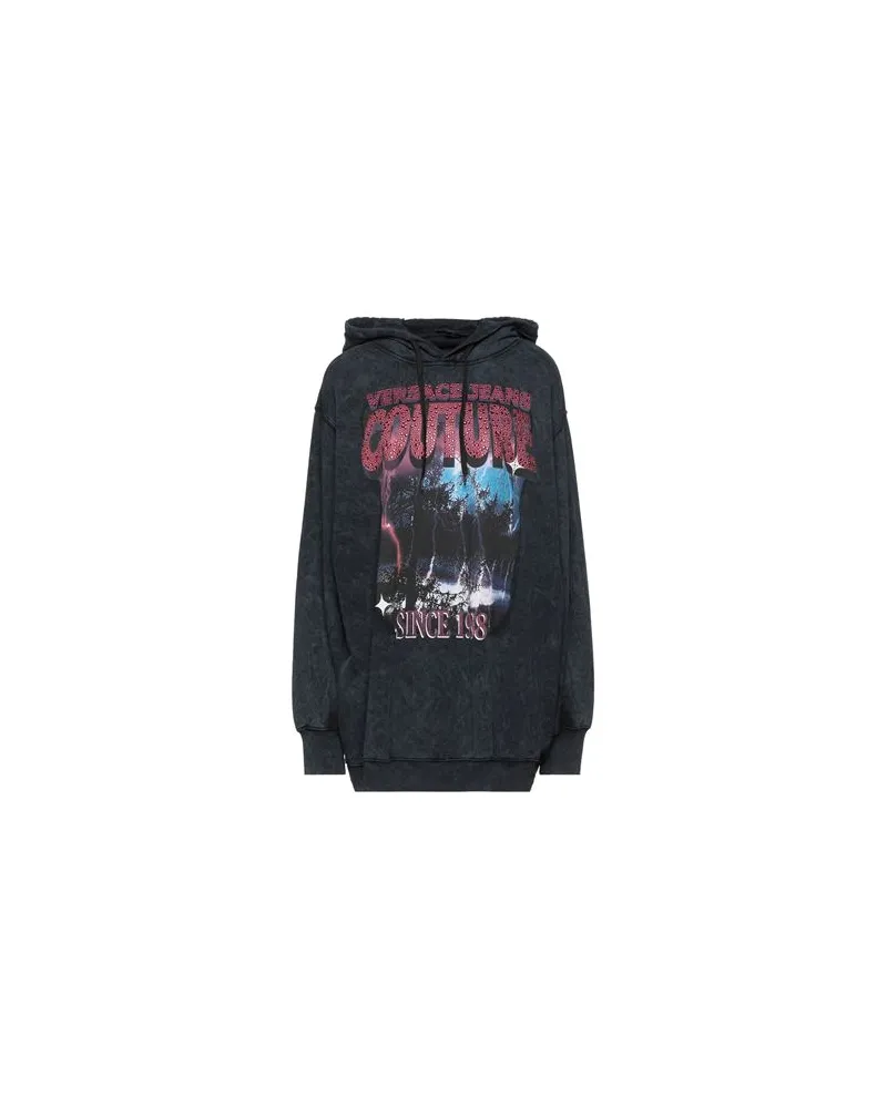 Versace Jeans TOPS - Sweatshirtsauf YOOX.COM Braungrau