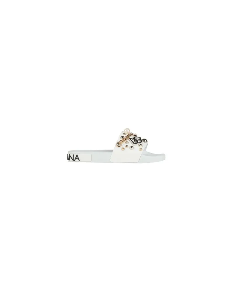 Dolce & Gabbana SCHUHE - Sandalenauf YOOX.COM Weiß