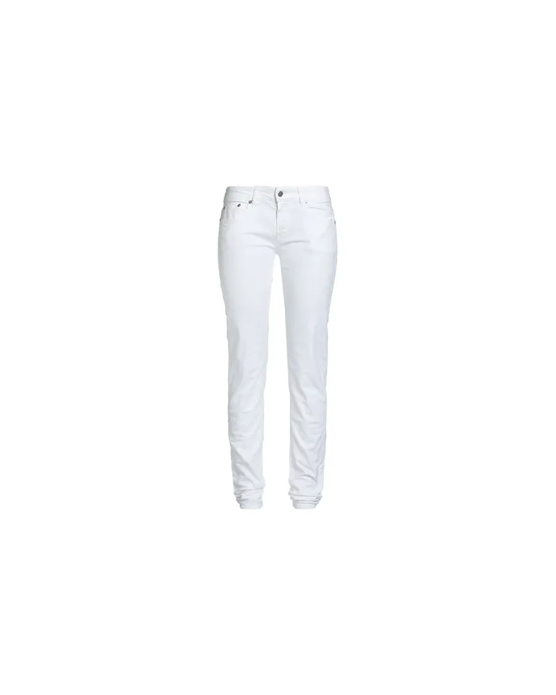 Mauro Grifoni HOSEN & RÖCKE - Jeanshosenauf YOOX.COM Weiß