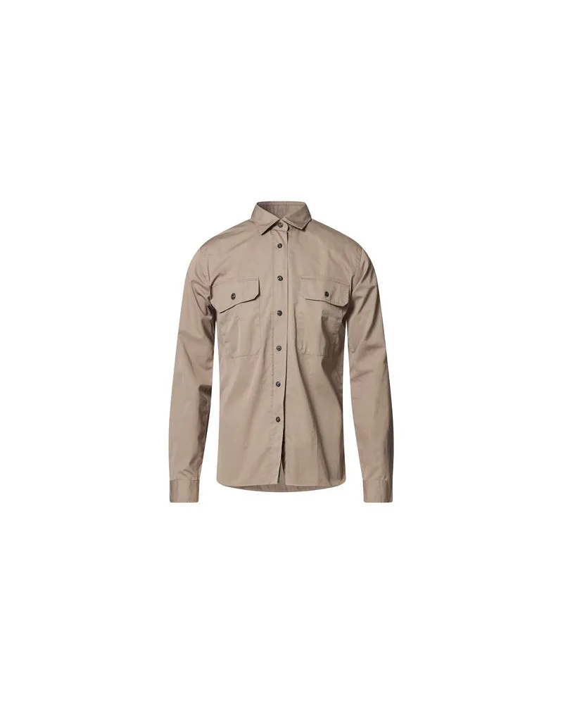 XACUS LEGACY COLLECTION - TOPS - Hemdenauf YOOX.COM Khaki