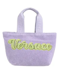 Versace Handtaschen Flieder