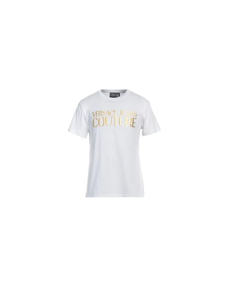 Versace Jeans TOPS - T-shirtsauf YOOX.COM Weiß