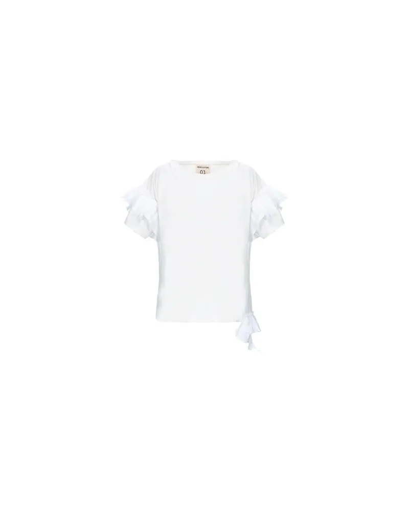 Semicouture TOPS - T-shirtsauf YOOX.COM Elfenbein