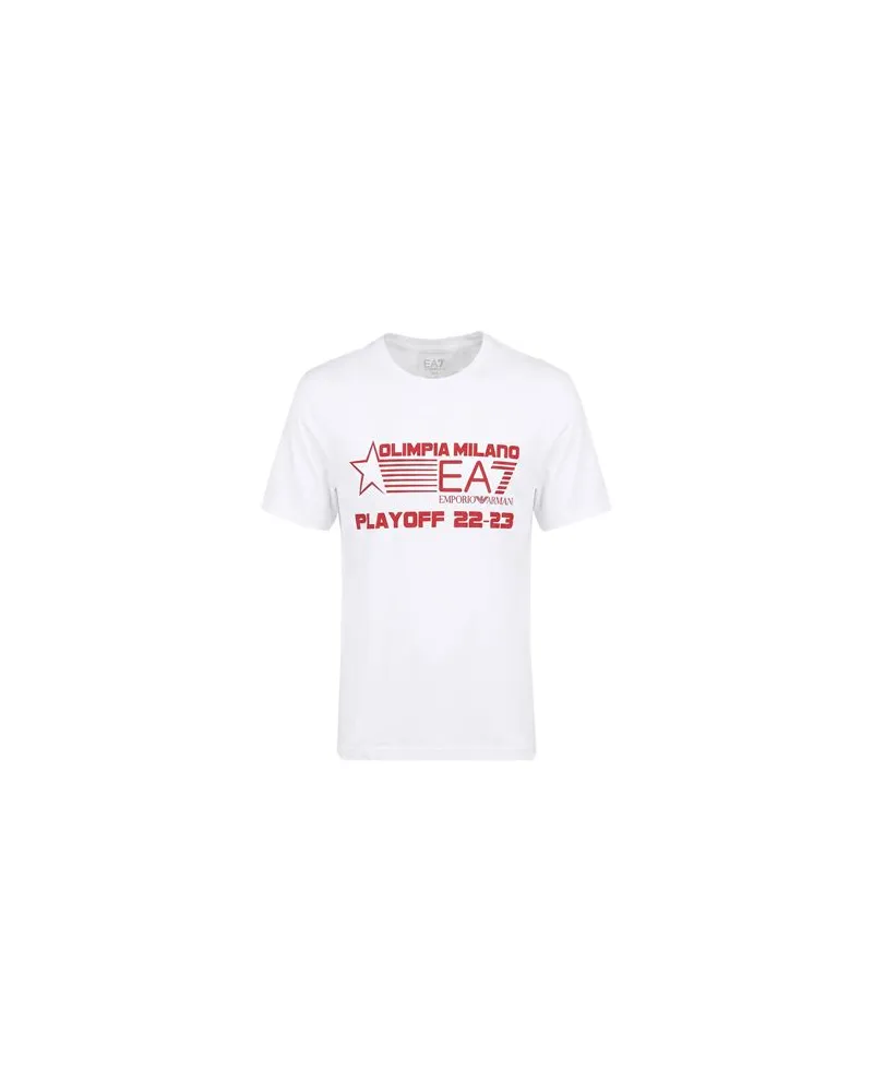EA7 TOPS - T-shirtsauf YOOX.COM Weiß