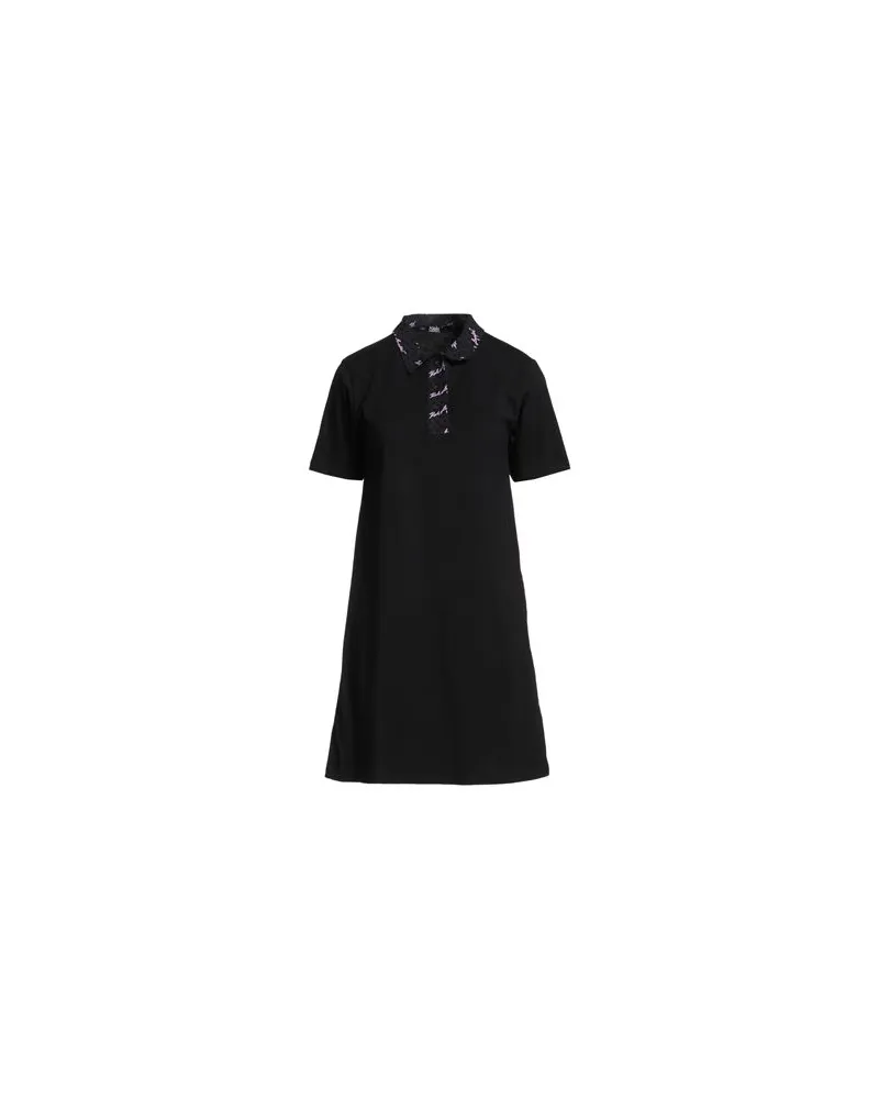 Karl Lagerfeld KLEIDER - Mini-Kleiderauf YOOX.COM Schwarz