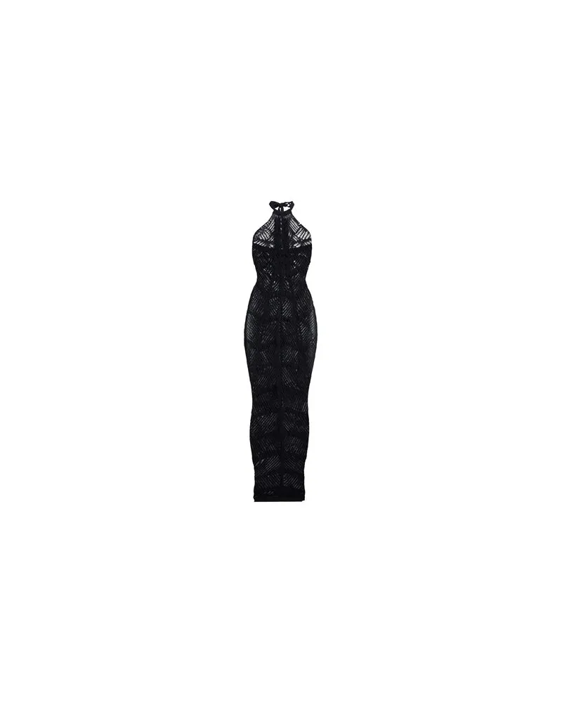 Balmain KLEIDER - Maxi-Kleiderauf YOOX.COM Nachtblau