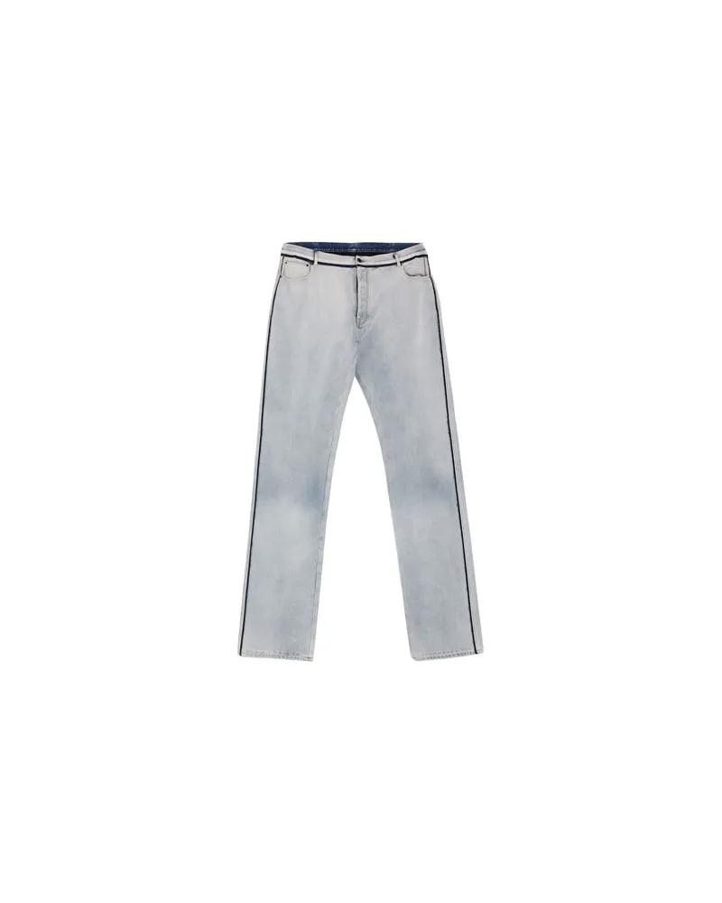 Maison Margiela HOSEN & RÖCKE - Jeanshosenauf YOOX.COM Blau
