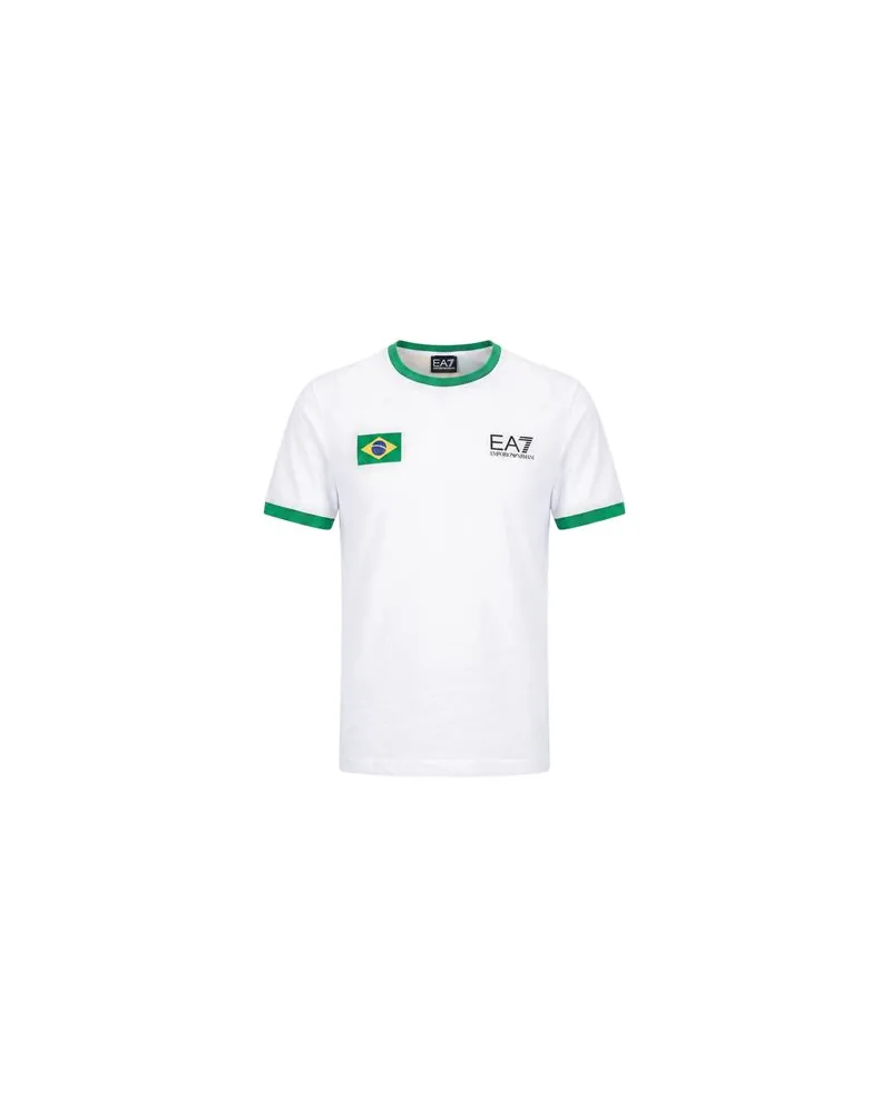EA7 TOPS - T-shirtsauf YOOX.COM Weiß