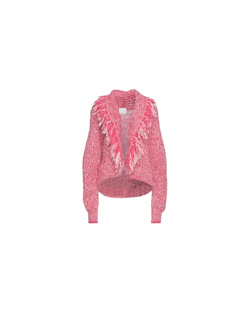forte_forte STRICKWAREN - Strickjackenauf YOOX.COM Fuchsia