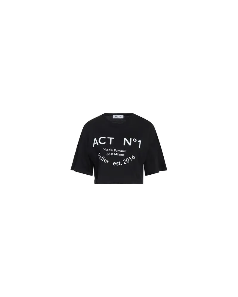 Act NÂ°1 TOPS - T-shirtsauf YOOX.COM Schwarz