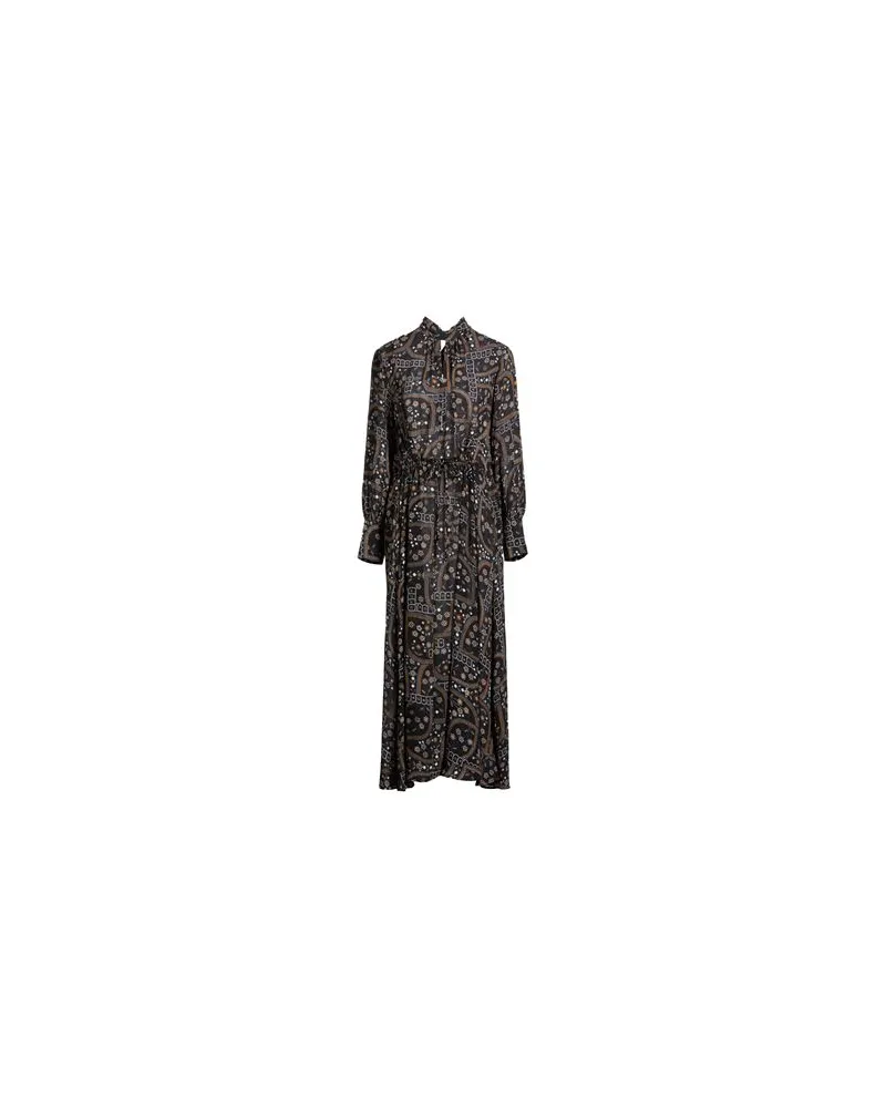 Antik Batik KLEIDER - Maxi-Kleiderauf YOOX.COM Schwarz
