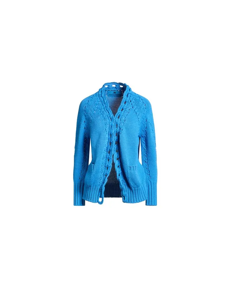 Ermanno Scervino STRICKWAREN - Strickjackenauf YOOX.COM Blau
