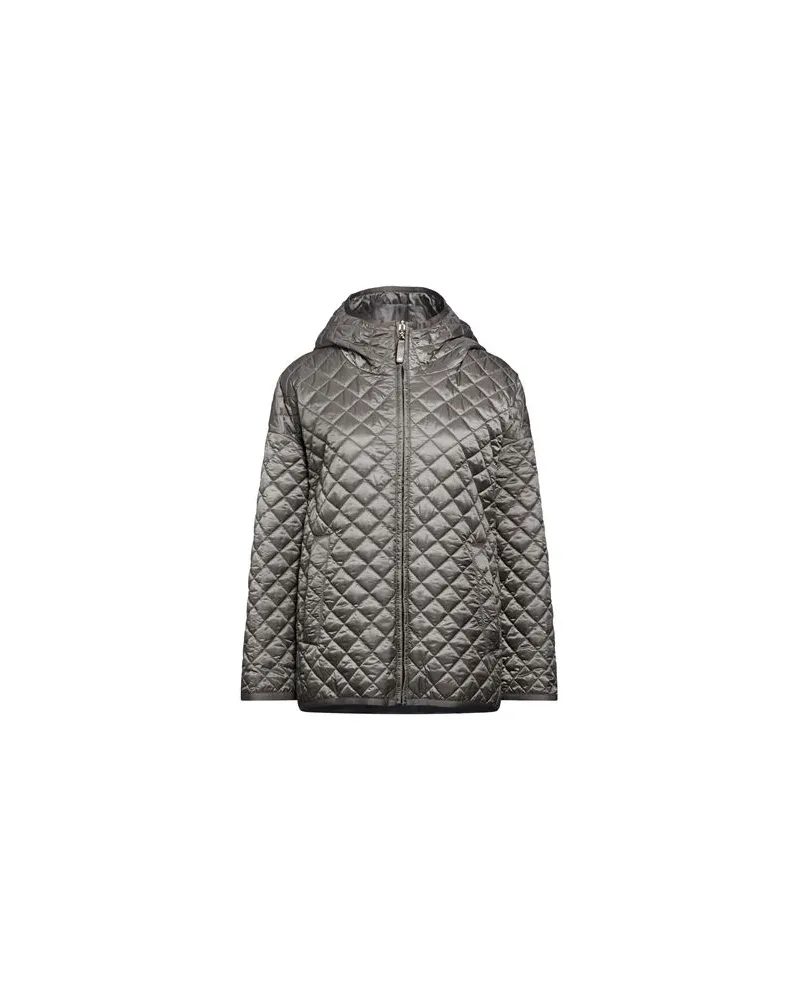 Max Mara JACKEN & MÄNTEL - Pufferjacken & Daunenjackenauf YOOX.COM Grau