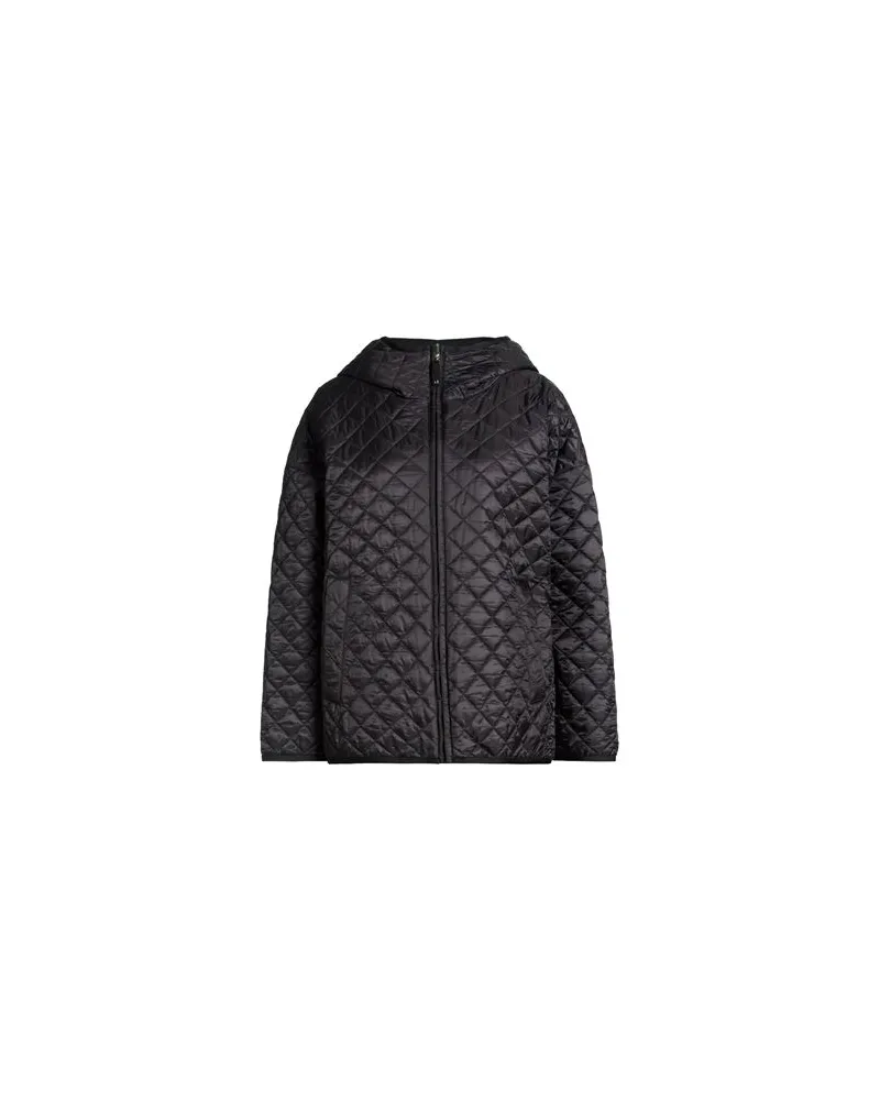 Max Mara JACKEN & MÄNTEL - Pufferjacken & Daunenjackenauf YOOX.COM Schwarz
