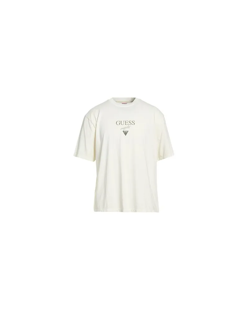 Guess TOPS - T-shirtsauf YOOX.COM Elfenbein