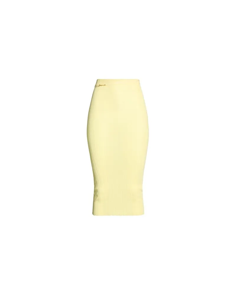 Jacquemus HOSEN & RÖCKE - Midi-Röckeauf YOOX.COM Pastellgelb
