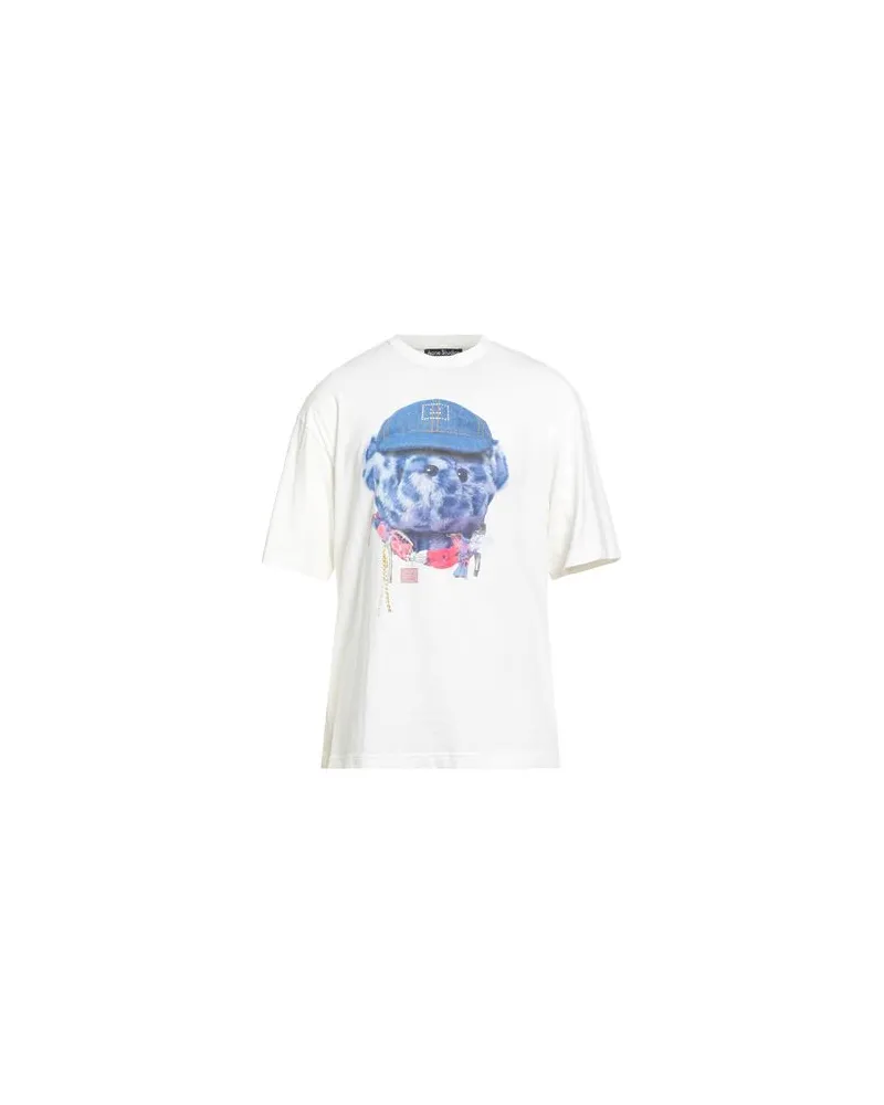 Acne Studios TOPS - T-shirtsauf YOOX.COM Weiß