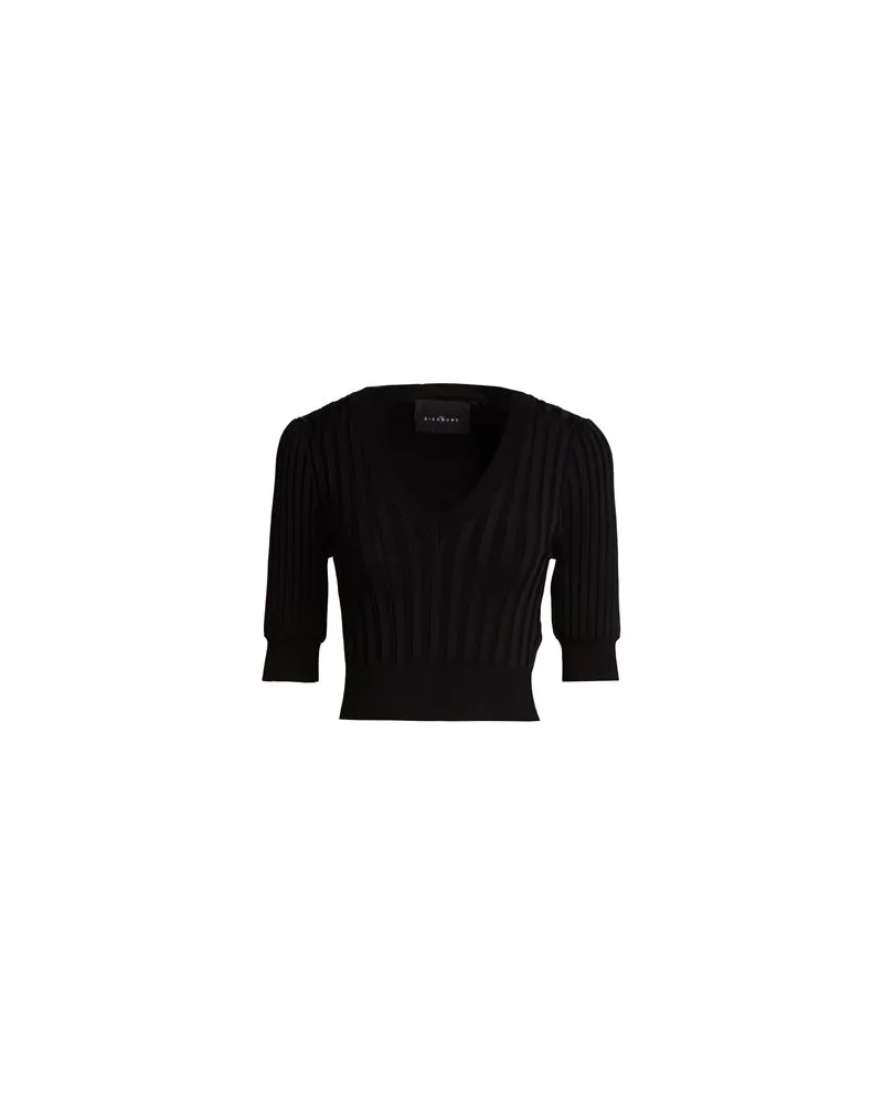 John Richmond STRICKWAREN - Pulloverauf YOOX.COM Schwarz
