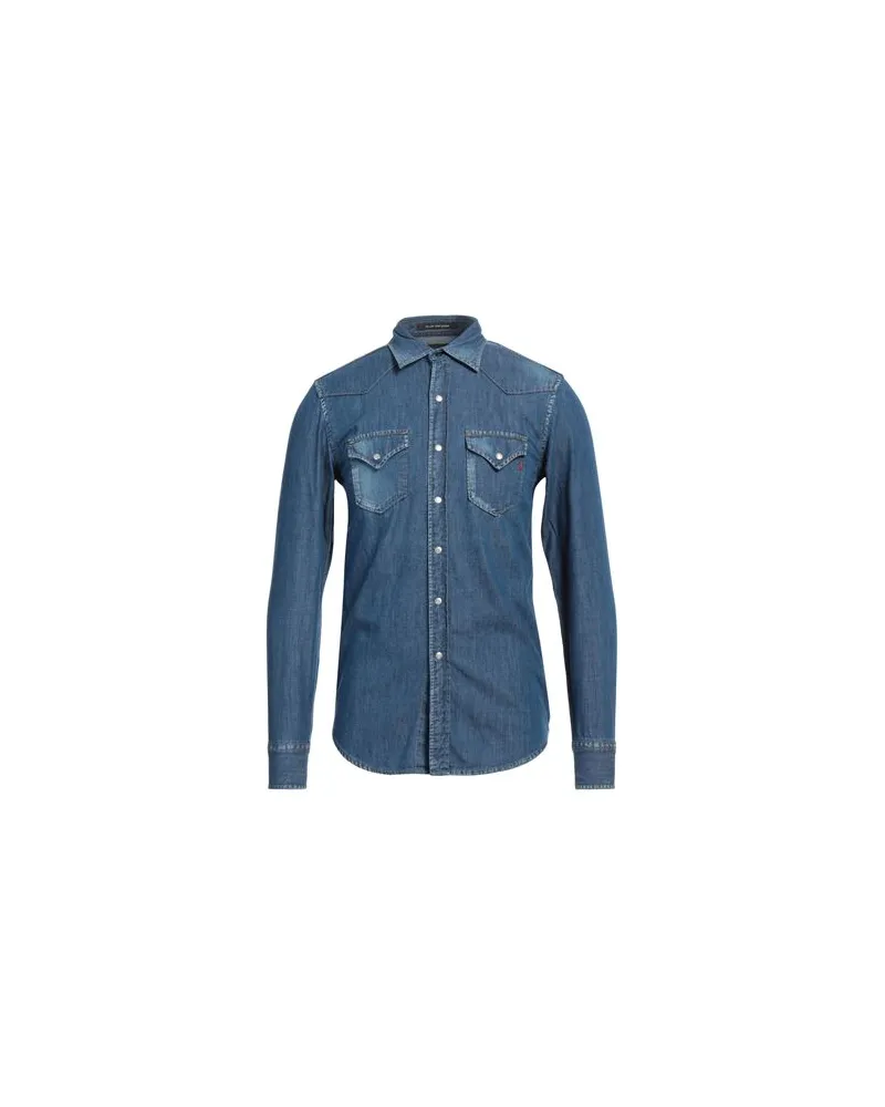 Replay TOPS - Jeanshemdenauf YOOX.COM Blau