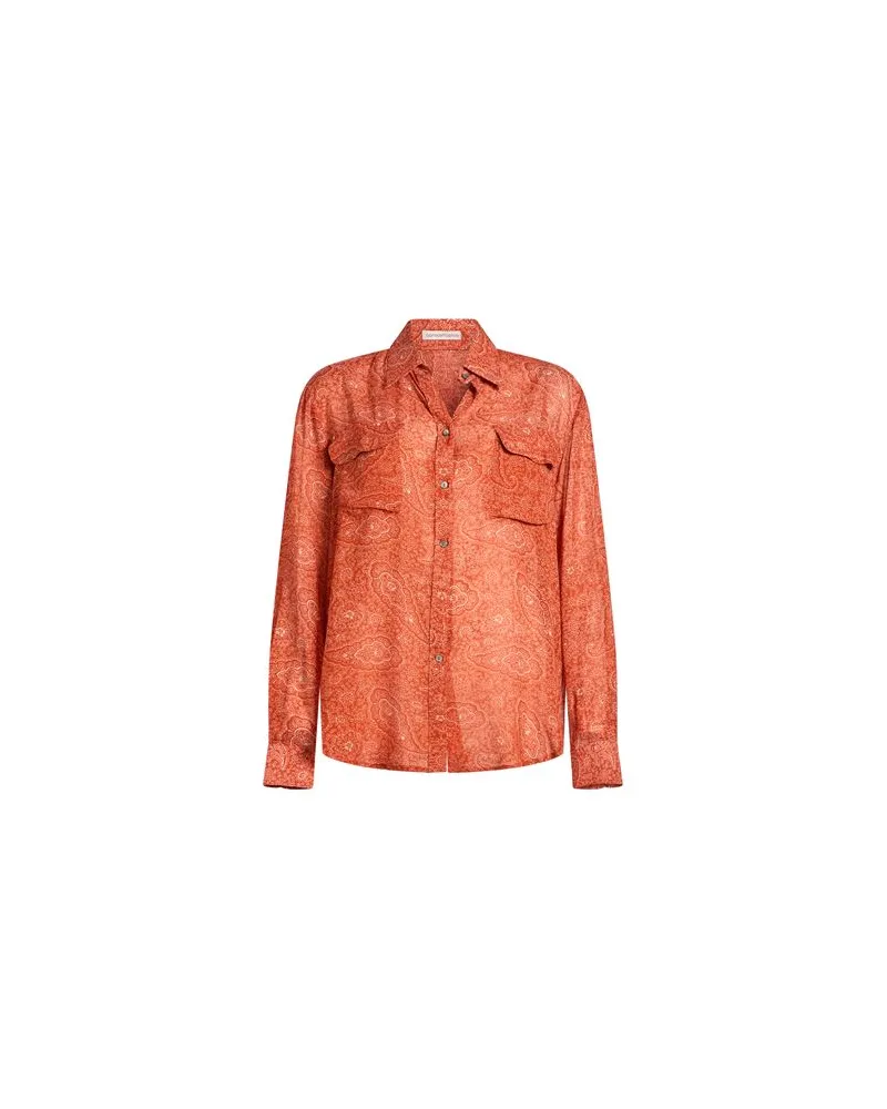 Camicettasnob TOPS - Hemdenauf YOOX.COM Rostrot