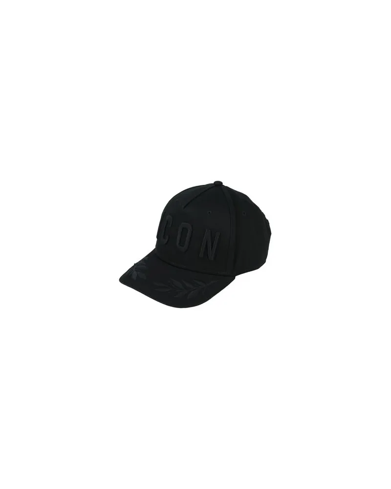 Dsquared2 ICON  - ACCESSOIRES - Mützen & Hüteauf YOOX.COM Schwarz