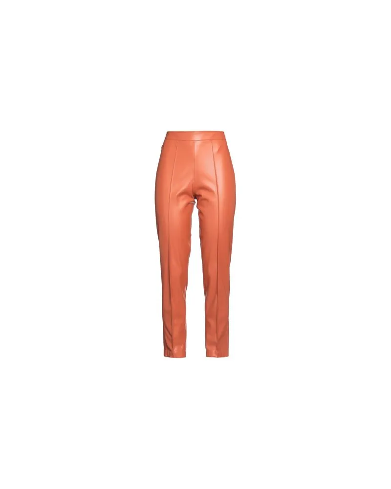 Jijil HOSEN & RÖCKE - Hosenauf YOOX.COM Lederfarben