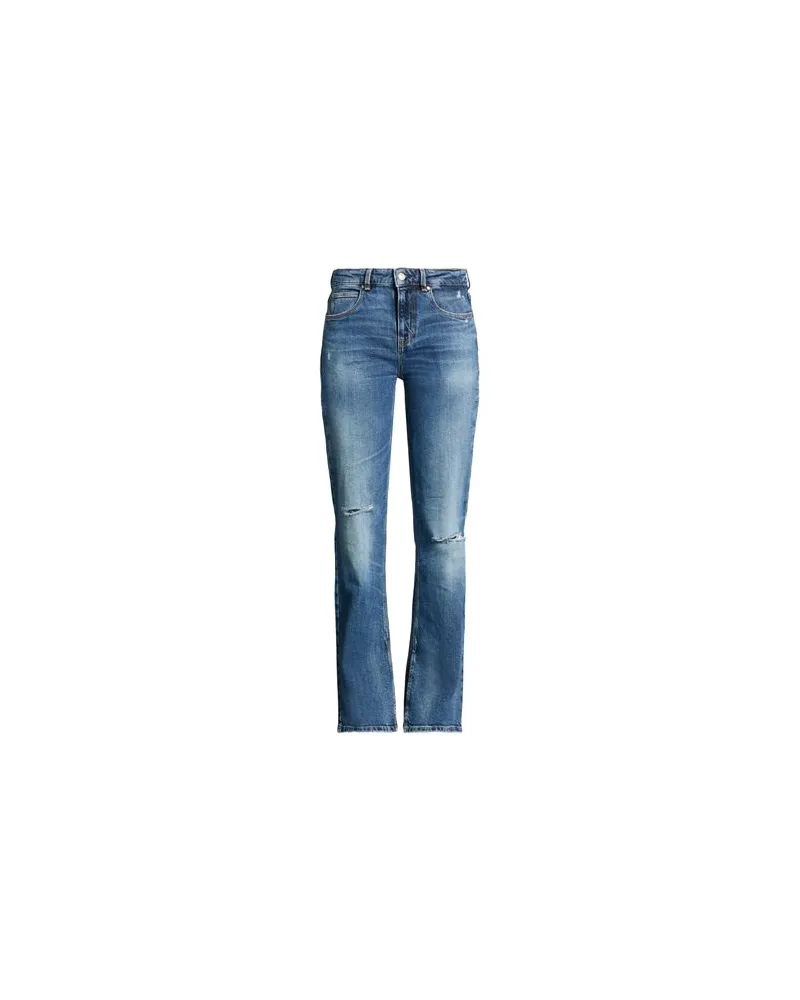 Guess HOSEN & RÖCKE - Jeanshosenauf YOOX.COM Blau