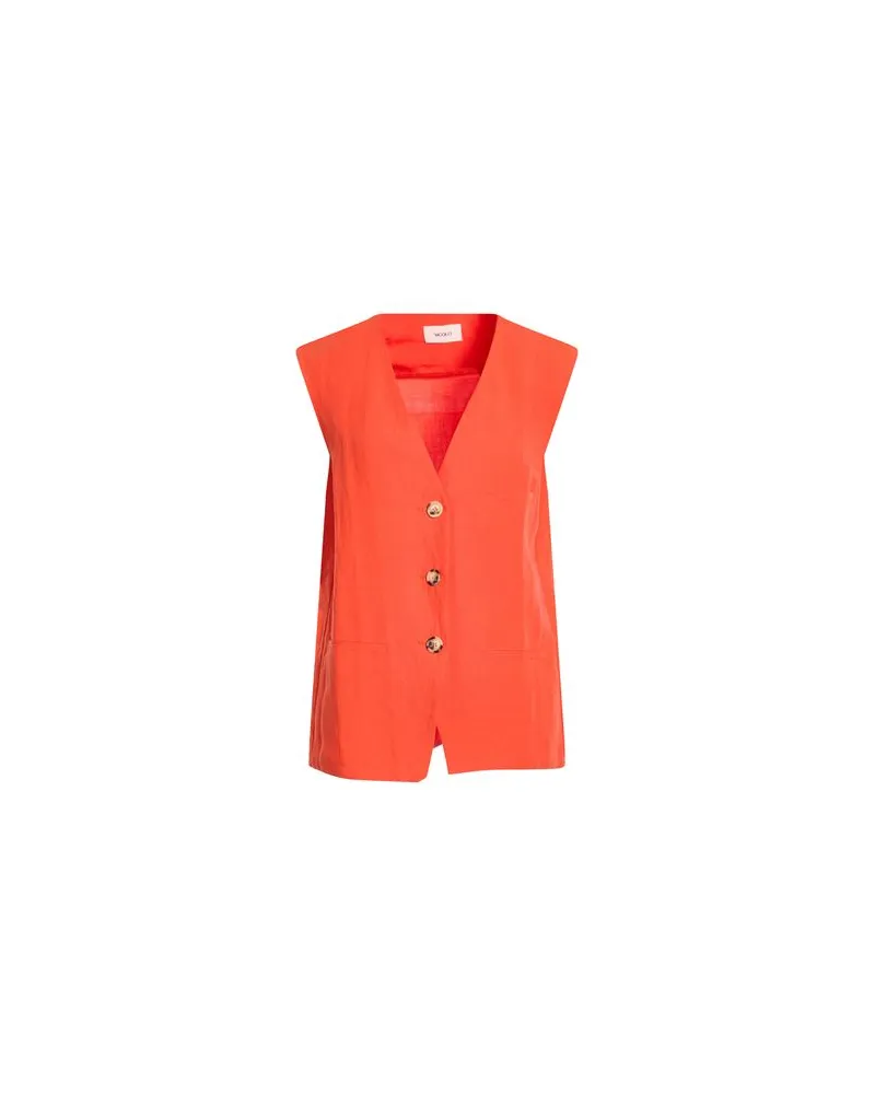 VICOLO ANZÜGE und CO-ORDS - Couture-Westenauf YOOX.COM Tomatenrot