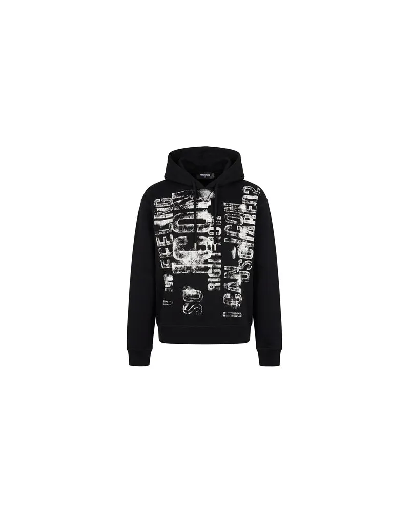 Dsquared2 TOPS - Sweatshirtsauf YOOX.COM Schwarz