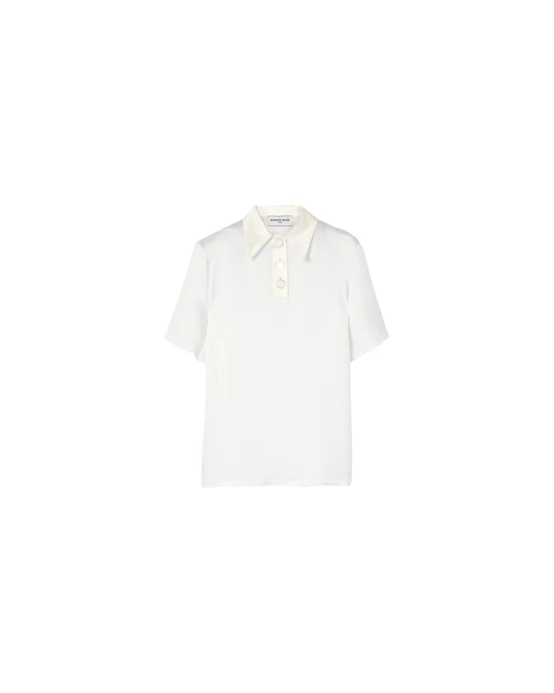 Rowen Rose TOPS - Topsauf YOOX.COM Elfenbein