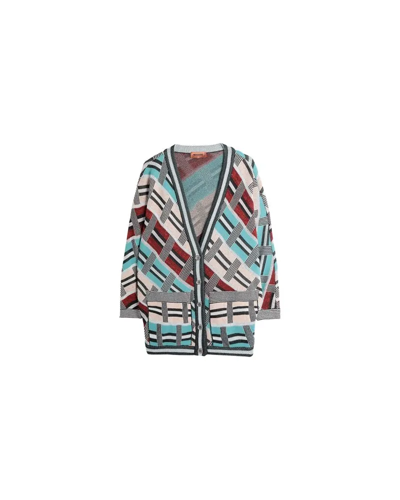 Missoni STRICKWAREN - Strickjackenauf YOOX.COM Himmelblau