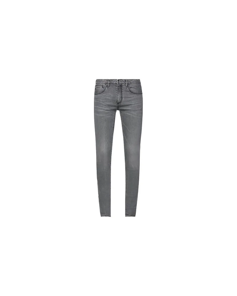 Emporio Armani HOSEN & RÖCKE - Jeanshosenauf YOOX.COM Grau