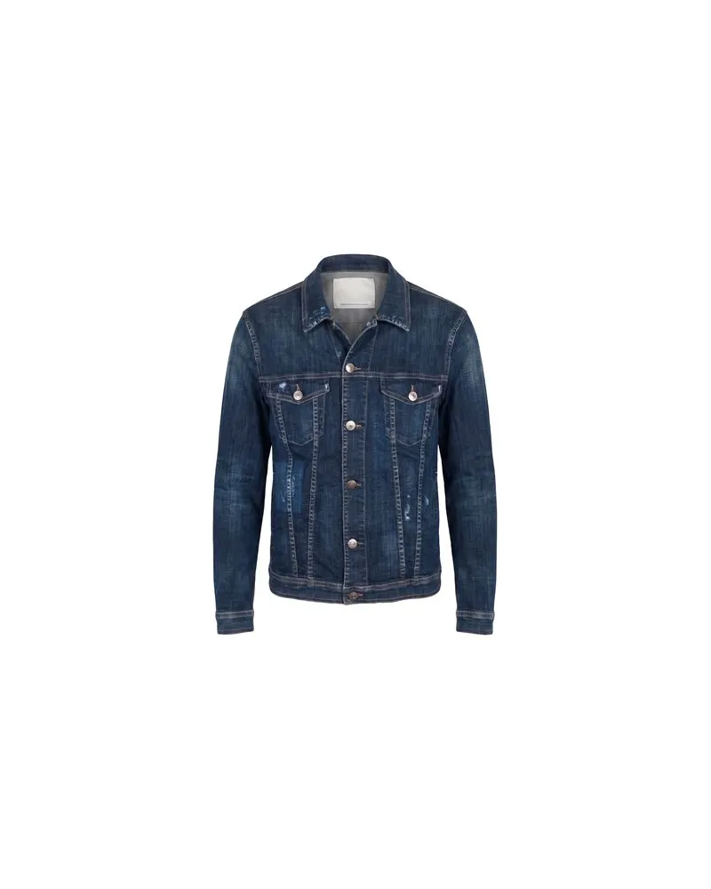 PMDS PREMIUM MOOD DENIM SUPERIOR JACKEN & MÄNTEL - Jeansjacken/Mäntelauf YOOX.COM Blau