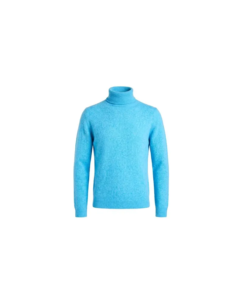 Roberto Collina STRICKWAREN - Rollkragenpulloverauf YOOX.COM Azurblau
