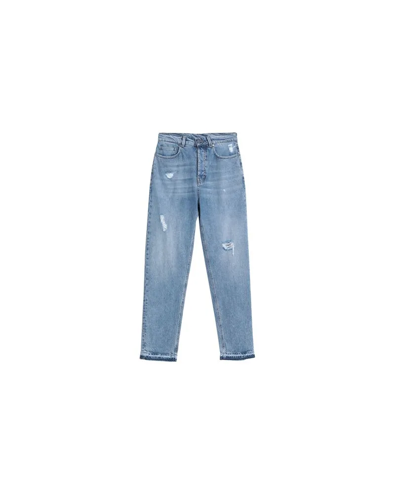 PT TORINO HOSEN & RÖCKE - Jeanshosenauf YOOX.COM Blau