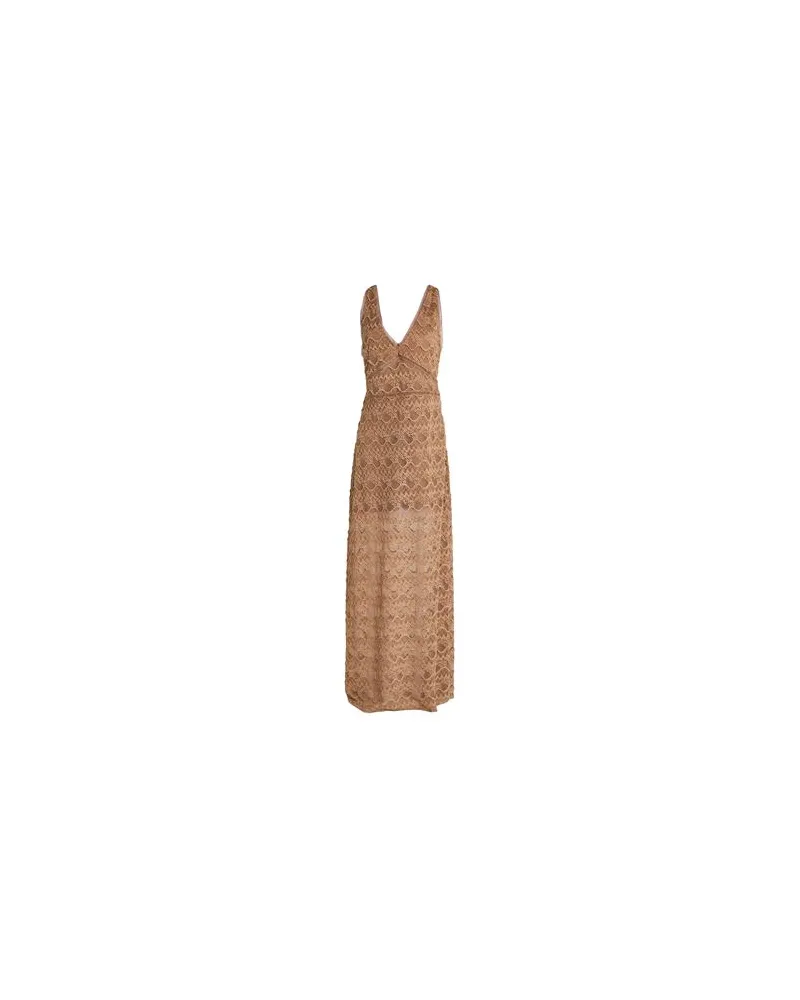 Guess KLEIDER - Maxi-Kleiderauf YOOX.COM Kamel