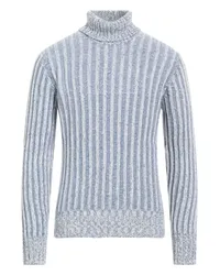 Gran Sasso Rollkragenpullover Azurblau