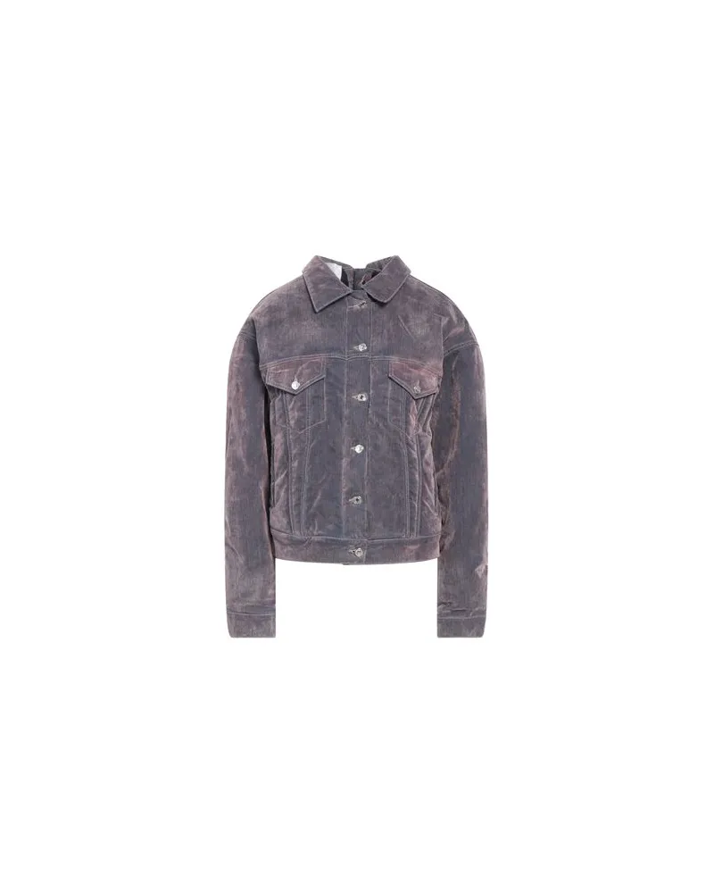 MSGM JACKEN & MÄNTEL - Jeansjacken/Mäntelauf YOOX.COM Violett