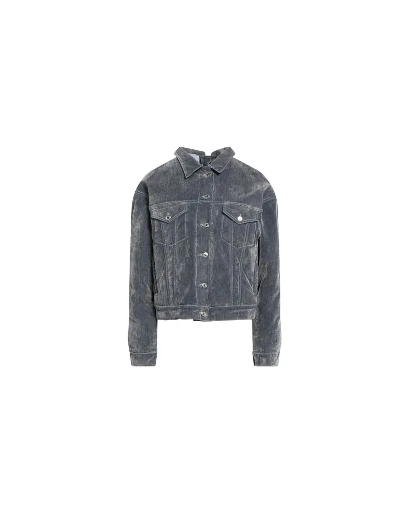 MSGM JACKEN & MÄNTEL - Jeansjacken/Mäntelauf YOOX.COM Blau