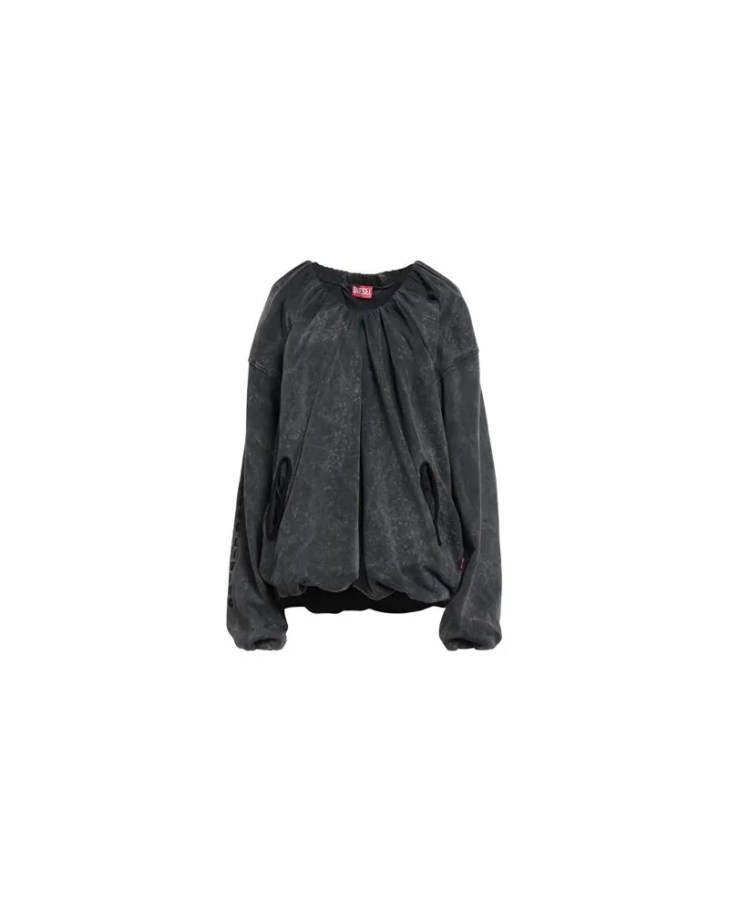 Diesel TOPS - Sweatshirtsauf YOOX.COM Braungrau