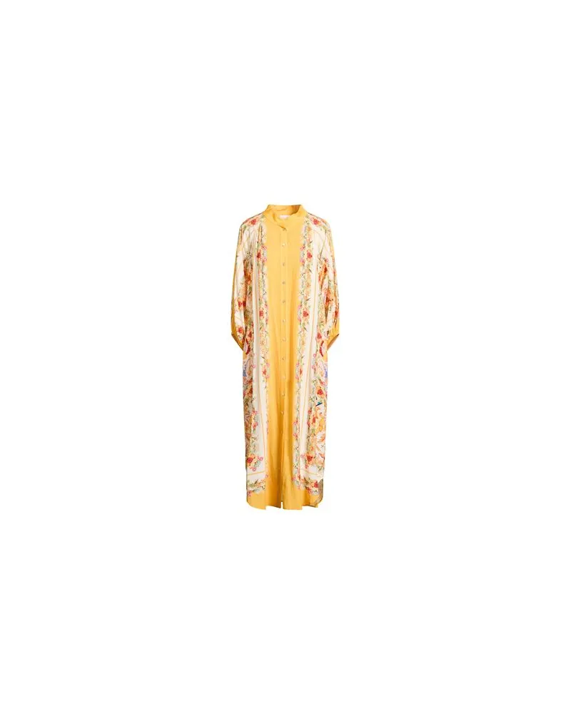Maryan Mehlhorn KLEIDER - Maxi-Kleiderauf YOOX.COM Gelb