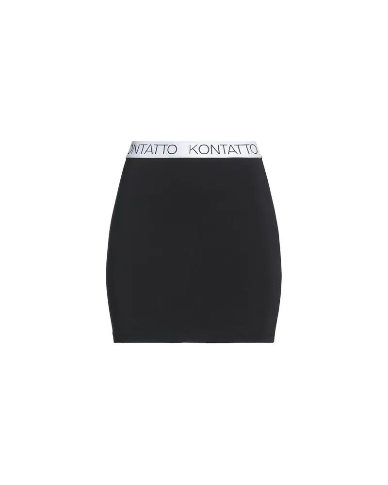 KONTATTO HOSEN & RÖCKE - Miniröckeauf YOOX.COM Schwarz